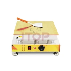 Single Head Souffle Baking Machine Dorayaki Pancake Baker Commercial Japanese Souffle Pancake Cake Making Machine