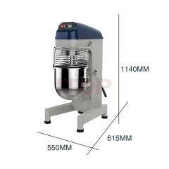 Commercial 20L 30L Food Mixer Bakery Bread Shop Flour Dough Mixer Spiral Cake Mixing Machine Egg Cream Beater