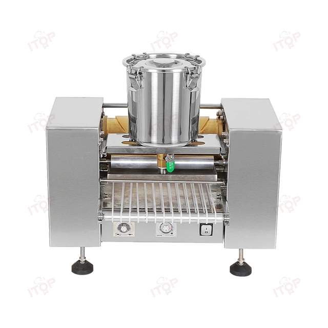 Intelligent Commercial Automatic Mille Crepe Cake Machine Automatic Thousand Layer Cake Skin Maker