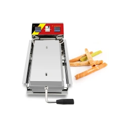 Electric Hot Crisp Egg Roll Roller Biscuit Maker Digital Commercial Spring Egg Roll Wrapper Making Machine