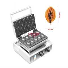 10 Pcs Commercial Electric Egg Cake Oven Bubble Breakfast Abalone Waffle Maker