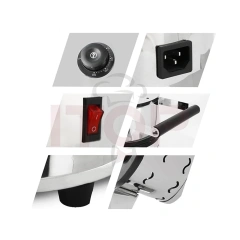 UFO Burger Waffle Maker Gelato Panini Press Stuffed Waffle Maker Burger Grill Flying Saucer