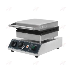 Non-stick 4-plate Electric Stainless Steel Breakfast Wafer Makers Commercial Egg Waffle Maker Machine