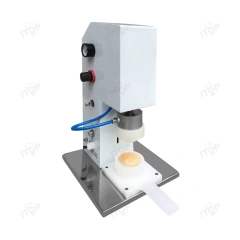 Stainless Steel Pneumatic Pastry Portuguese Cheese Tartlet Wrapper Maker Press Mold Forming Shell Making Egg Tart Machine