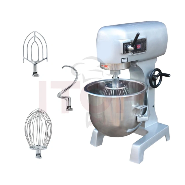 10 Liters- 25 Liters Egg Mixers Flour Spiral Dough Mixer Heavy Duty Large Food Cake Dough Food Mixers