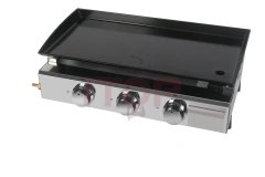 Outdoor Portable Table Top 7500W Barbecue Panini Stainless Steel Machine Gas Plancha Bbq Grill