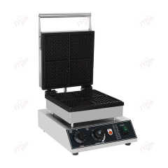 Non-stick 4-plate Electric Stainless Steel Breakfast Wafer Makers Commercial Egg Waffle Maker Machine