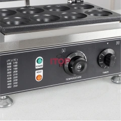 8 Pieces Waffles Cups Baker Tartlet Pie Forming Press Maker Egg Tart Shell Moulding Machine