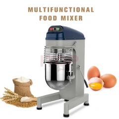 Commercial 20L 30L Food Mixer Bakery Bread Shop Flour Dough Mixer Spiral Cake Mixing Machine Egg Cream Beater