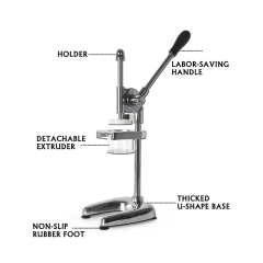 Hand Press Potato Bar Extrusion Long Mashed Potato Chip Fries Extruder Hand Press Long Large French Fries Chips