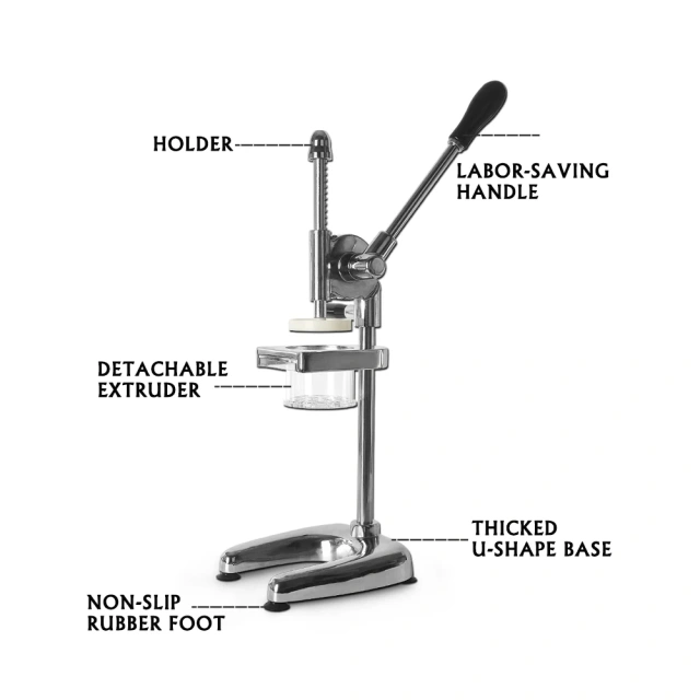 Hand Press Potato Bar Extrusion Long Mashed Potato Chip Fries Extruder Hand Press Long Large French Fries Chips