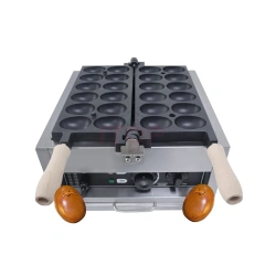 Electric Nice Smile Egg Shape Waffle Maker Pattern Stainless Steel Non Stick Automatic Commercial Waffle Machine