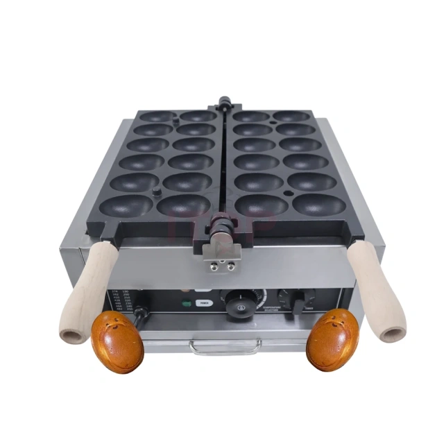 Electric Nice Smile Egg Shape Waffle Maker Pattern Stainless Steel Non Stick Automatic Commercial Waffle Machine