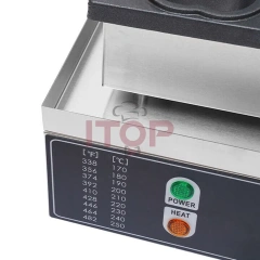 Commercial Stainless Steel Electric Waflera Maker Industrial Eagle Shaped Waffle Gaufrier Penis Shaped Waffle Machine