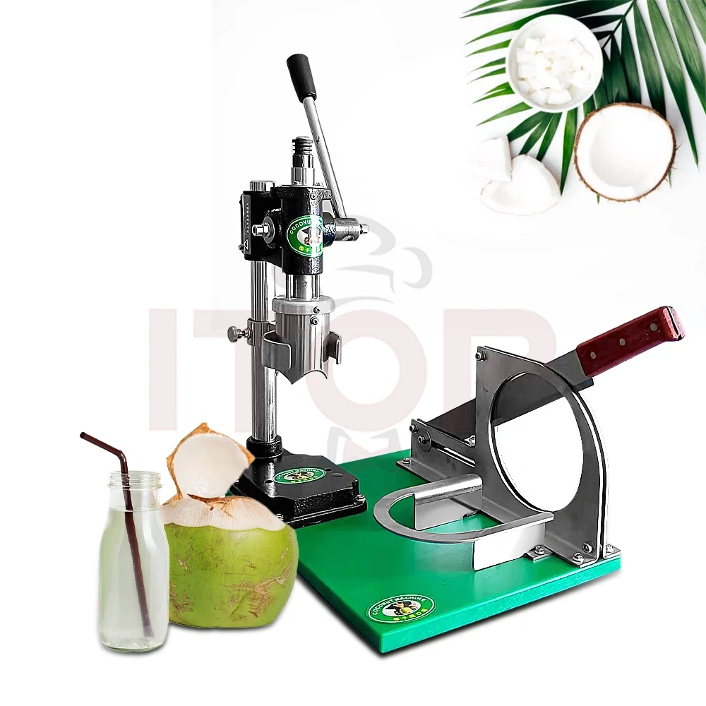 Coconut Hole Opening Cutting Tool Devices Stainless Steel Coconut Opening Cutting Machine