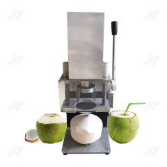 110v 220v Automatic Green Coconut Opening Cutting Machine Electric Tender Coconut Lid Opener
