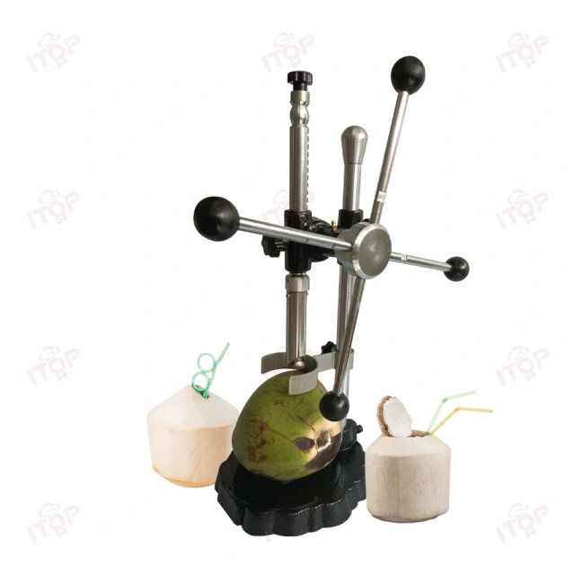 Stainless Steel Manual Coconut Hole Opener Open Green Coconut Cutting Knife  Commercial Coconut Drill Machine