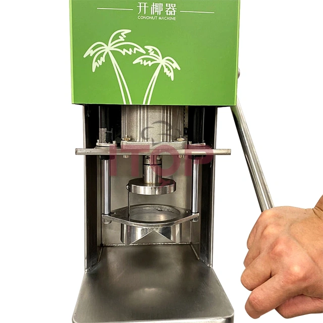 Coconut Top Cutting Machine Fresh Coconut Holes Opening Machine Drill Opener Semi Automatic Coconut Shell Opener