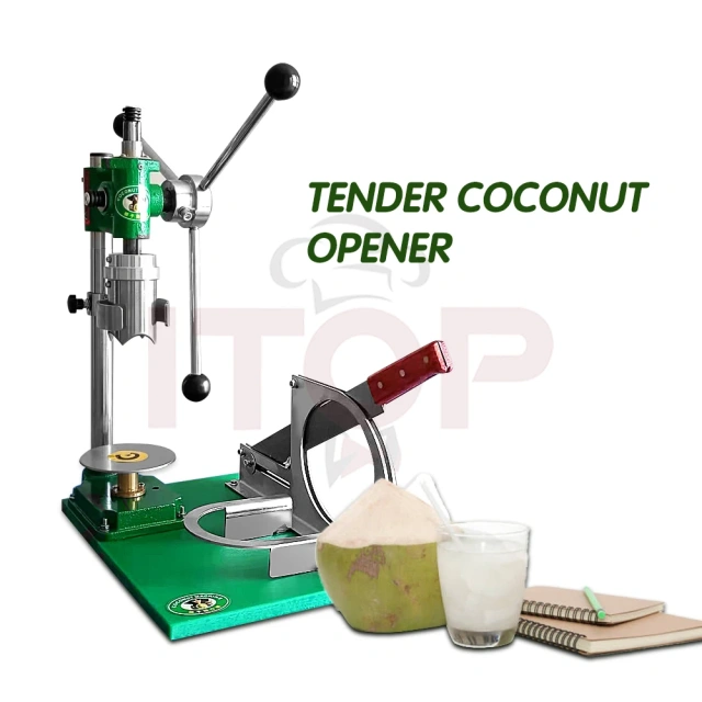 Coconut Hole Opening Cutting Tool Devices Stainless Steel Coconut Opening Cutting Machine