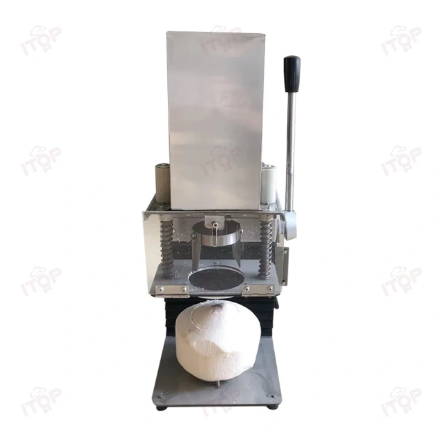 110v 220v Automatic Green Coconut Opening Cutting Machine Electric Tender Coconut Lid Opener