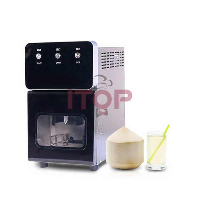 Commercial Coconut Cutting Machine Tender Coconut Cutter Opener Tools Automatic Fresh Green Coconut Openning Machine