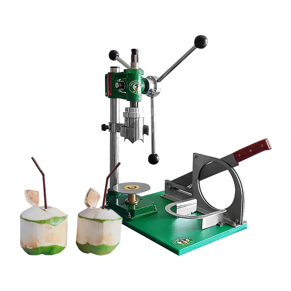 Coconut Hole Opening Cutting Tool Devices Stainless Steel Coconut Opening Cutting Machine