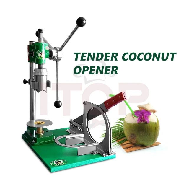 Coconut Hole Opening Cutting Tool Devices Stainless Steel Coconut Opening Cutting Machine