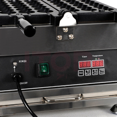 Bubble Skewer Waffle Stick Machine 7pcs Takoyaki Octopus Balls Machine Skewer String Waffle Grill Digital display control panel