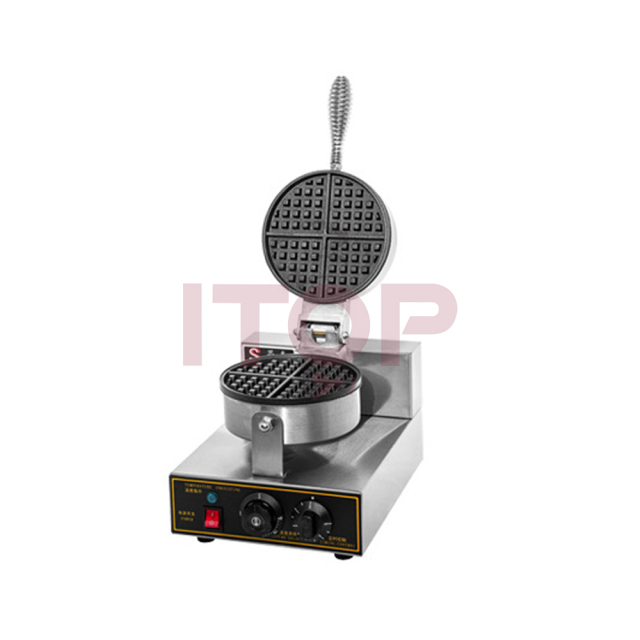 4 Pieces Bubble Waffle Machine Electric Rotate Egg Waffle Baker Rotating Belgian Waffle Maker