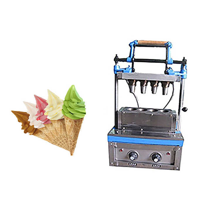 40 Heads Commercial Waffer Ice Cream Cone Making Machine Industrial Wafer Biscuit Cone Machine