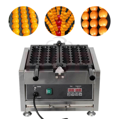 Bubble Skewer Waffle Stick Machine 7pcs Takoyaki Octopus Balls Machine Skewer String Waffle Grill Digital display control panel
