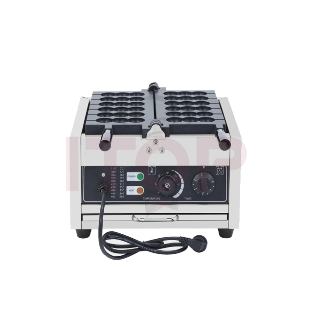 3 Pieces In One Skewer Bubble Skewer Waffle Maker Popular Street Snack Food Round Ball Takoyaki Baking Machine