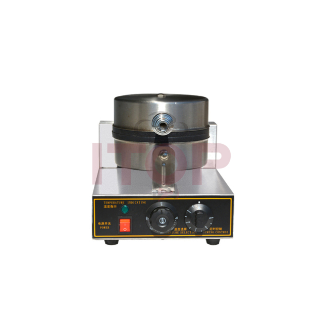 4 Pieces Bubble Waffle Machine Electric Rotate Egg Waffle Baker Rotating Belgian Waffle Maker