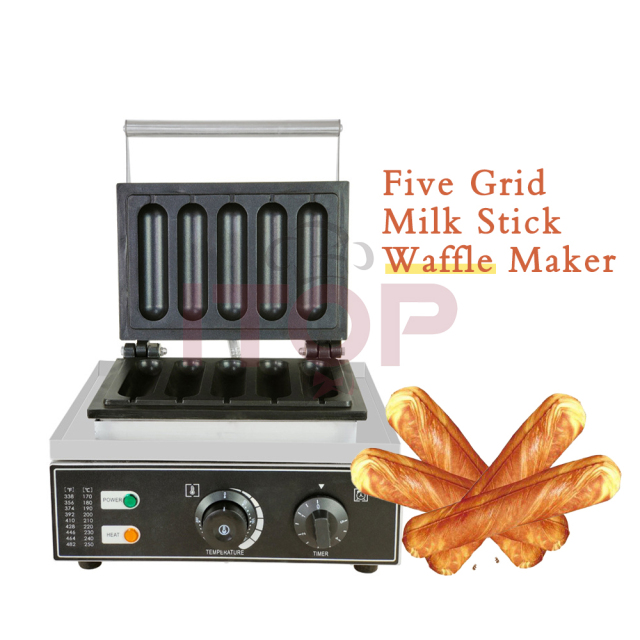 110v 220v Japan Taiwan Electric Waffle Maker A Five-carton Milk Stick Machine For Making Milk Stick Cakes