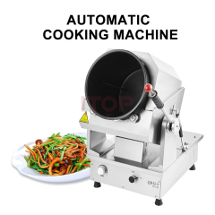 Restaurant Intelligent Gas Cooking Robot Cooker Automatic Rotating Wok Cooking Machine Fry Fried Rice Machine