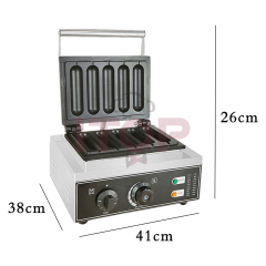 110v 220v Japan Taiwan Electric Waffle Maker A Five-carton Milk Stick Machine For Making Milk Stick Cakes