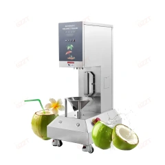 360pcs/H Commercial Green Coconut Automatic Peeler Industrial Fresh Coconut Skin Peeling Machine Tender Coco Husk Remover