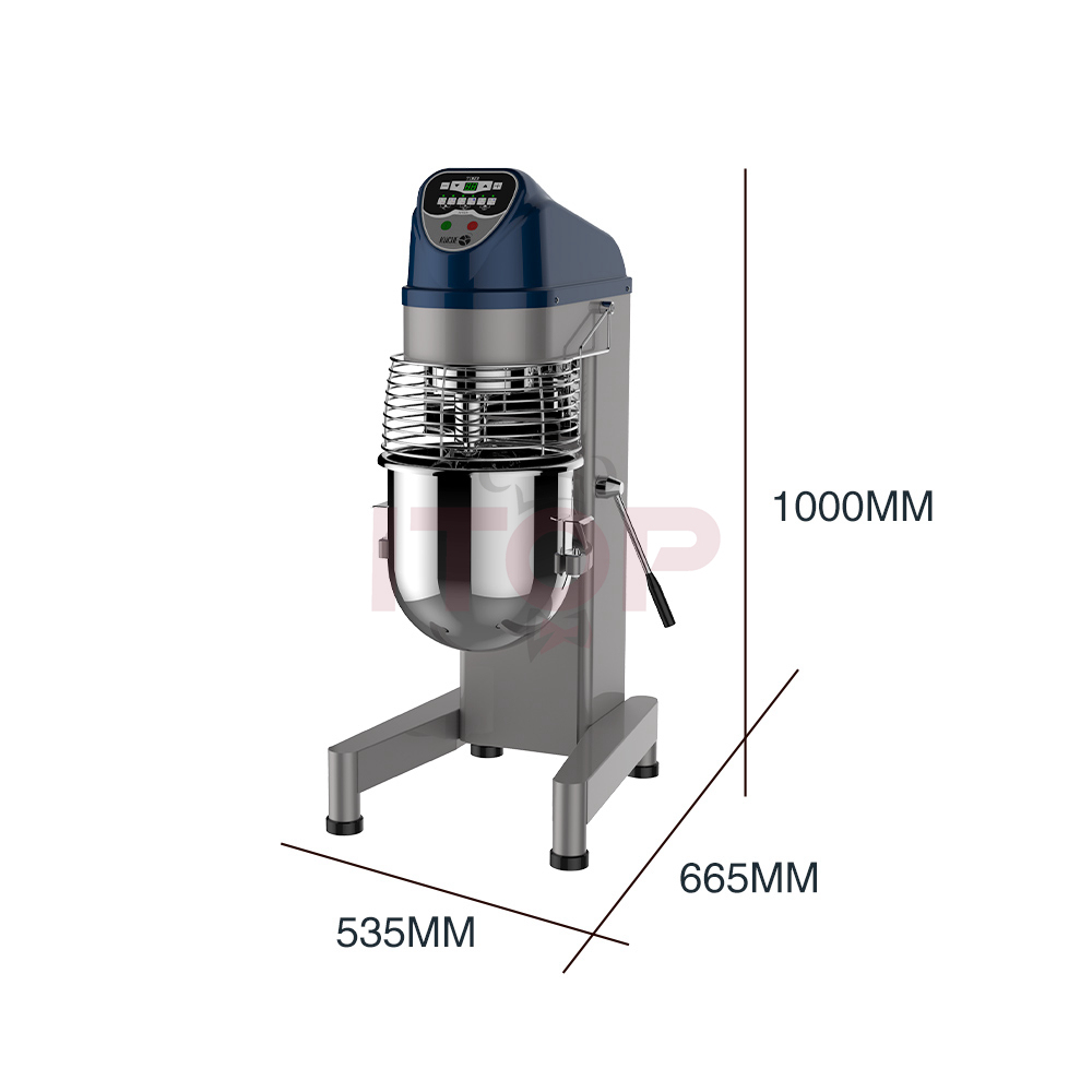 Digital control Dough Mixing Dough Blender Planetary Mixer Electric Food Stand Dough Mixer