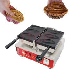 Commercial Egg Abalone Waffle Maker Machine Vagina Pussy Women Waffle Girl Waffle Case Making Machine