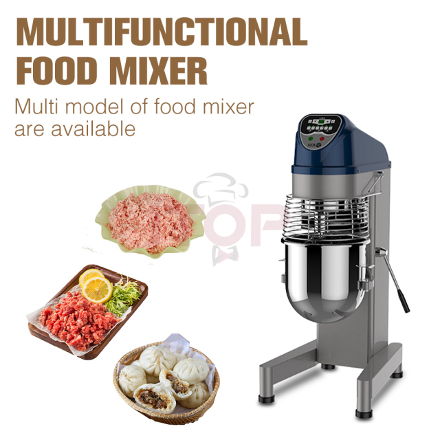 Digital control Dough Mixing Dough Blender Planetary Mixer Electric Food Stand Dough Mixer