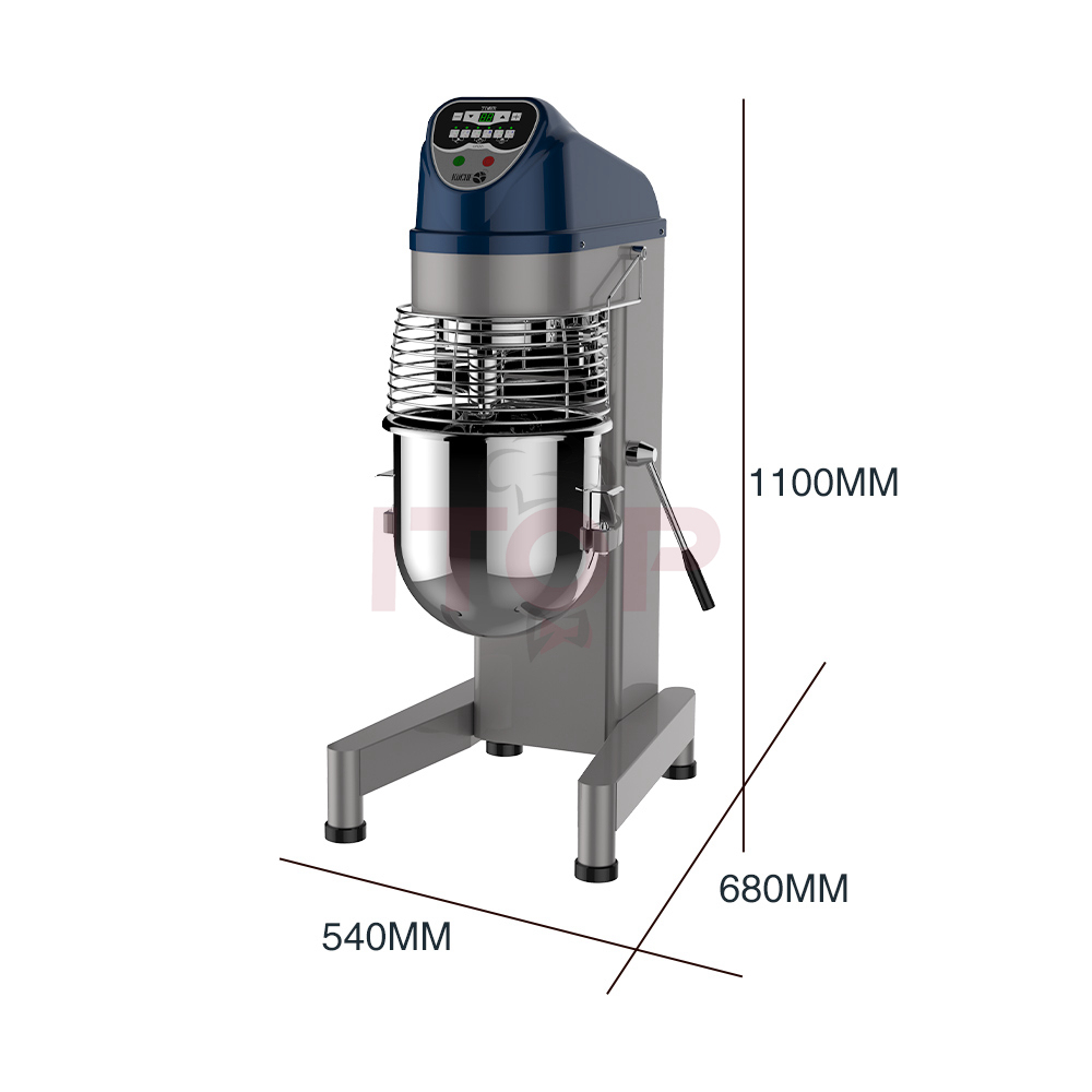 Digital control Dough Mixing Dough Blender Planetary Mixer Electric Food Stand Dough Mixer