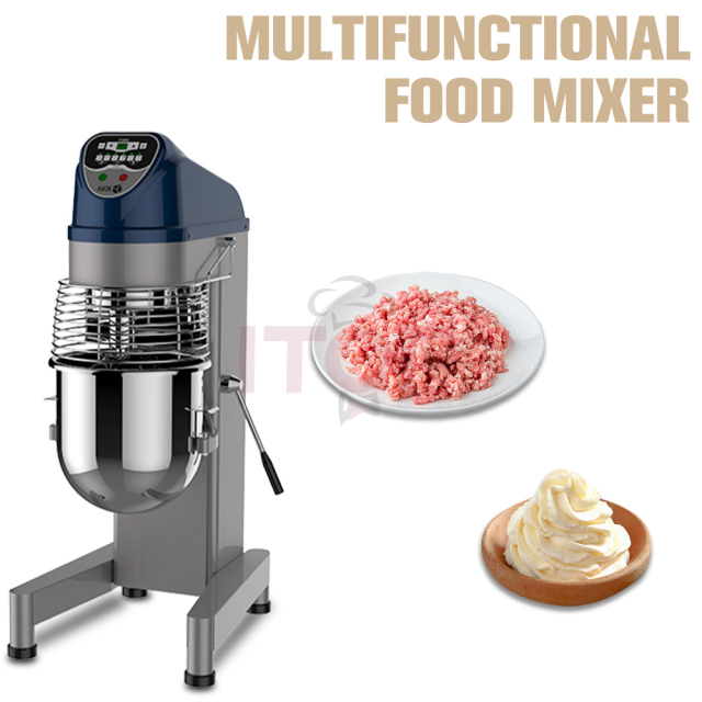 Digital control Dough Mixing Dough Blender Planetary Mixer Electric Food Stand Dough Mixer