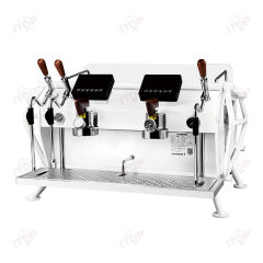 2 Groups Commercial Professional Coffee Machine 3 Independent Boilers Italian Espresso Coffee Maker For Coffee Shop Restuarent
