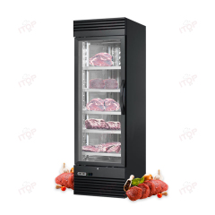 500L Single Door Display Cheese Meat Aging Curing Cabinet Salami Steak Ager Dry Age Fridge Beef Dry Aging Refrigerator