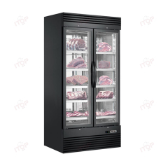 2-Door 1000L Volume Dry Age Fridge Beef Ager Commercial Salami Aging Fridge Dry Chest Freezers