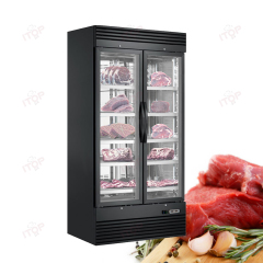 2-Door 1000L Volume Dry Age Fridge Beef Ager Commercial Salami Aging Fridge Dry Chest Freezers