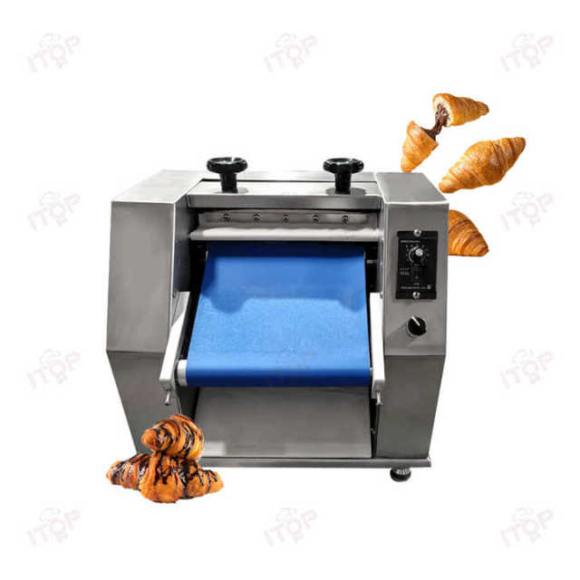 3000-3600 Pieces/h Hot Sale Mini Fabrication Croissant Bread Maker Pastry Forming Chocolate Croissant Machines for Croissant