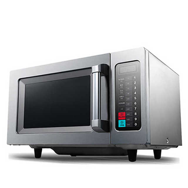 Countertop Digital Touch Control Hotel Brushed Metal Handle 25L Large Capacity 220V 110V Convection Microwave Oven