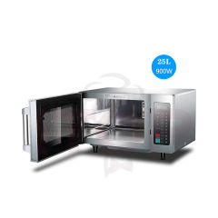 Countertop Digital Touch Control Hotel Brushed Metal Handle 25L Large Capacity 220V 110V Convection Microwave Oven