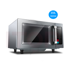 Countertop Digital Touch Control Hotel Brushed Metal Handle 25L Large Capacity 220V 110V Convection Microwave Oven
